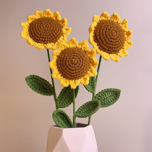 Handwoven Sunflower(1 Bouquet)