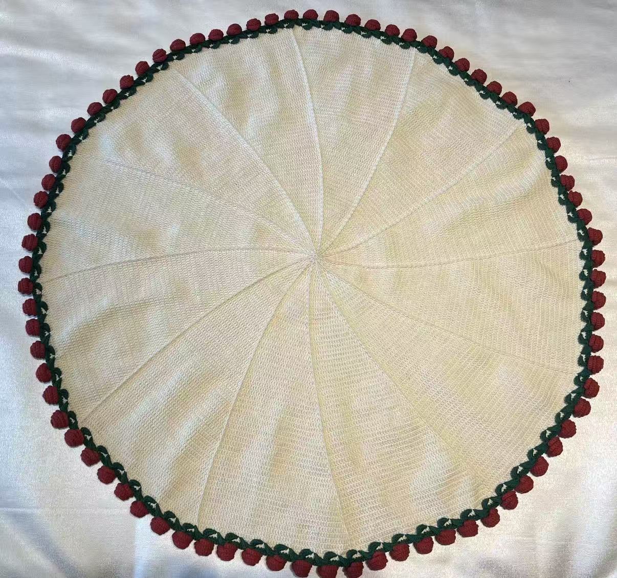 Blooming Rose Handmade Crochet Blanket