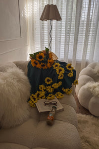 Blooming Rose Handmade Crochet Blanket