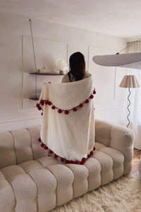 Blooming Rose Handmade Crochet Blanket