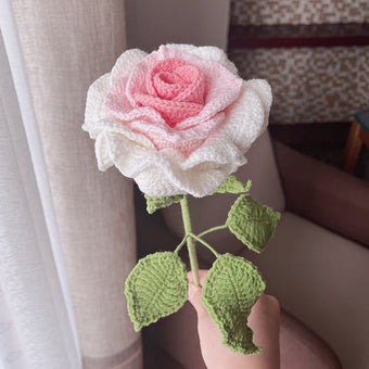compare product Handwoven Single Thai Rose Bouquet