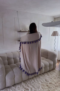 Blooming Rose Handmade Crochet Blanket
