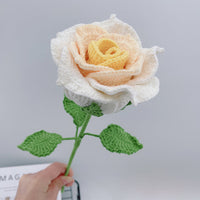 Handwoven Single Thai Rose Bouquet