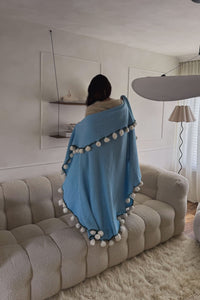 Blooming Rose Handmade Crochet Blanket