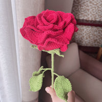 Handwoven Single Thai Rose Bouquet