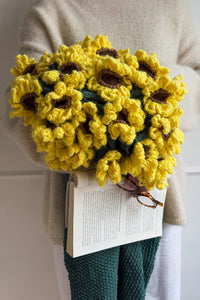 Blooming Rose Handmade Crochet Blanket