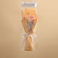 Handmade Knitted Tulip Carnation Bouquet
